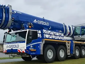 Guindaste pesado de 160 a 300 toneladas